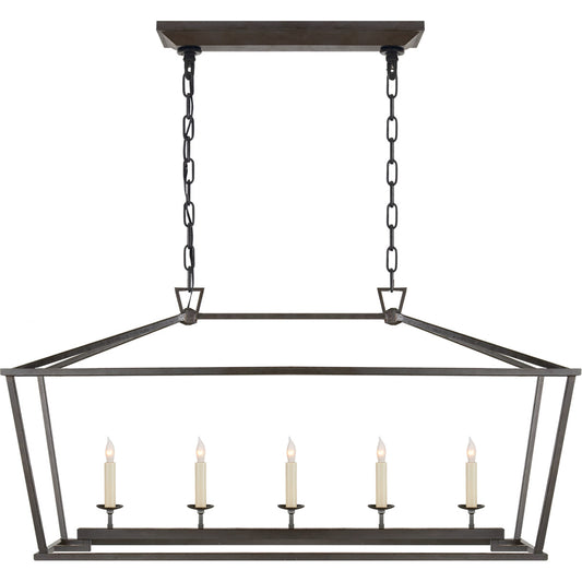 E. F. Chapman Darlana 5 Light - Linear Lantern Ceiling Light