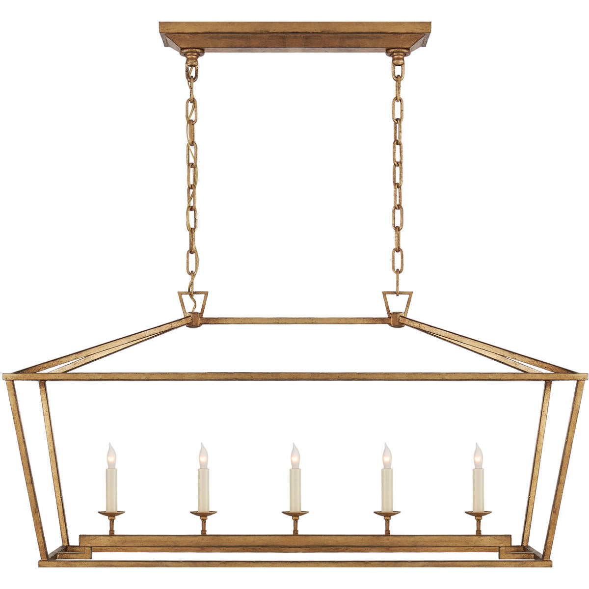 E. F. Chapman Darlana 5 Light - Linear Lantern Ceiling Light