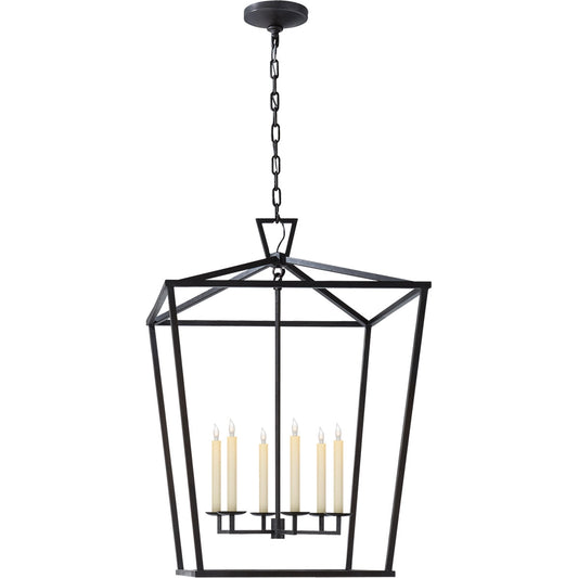 E. F. Chapman Darlana 6 Light - Foyer Lantern Ceiling Light