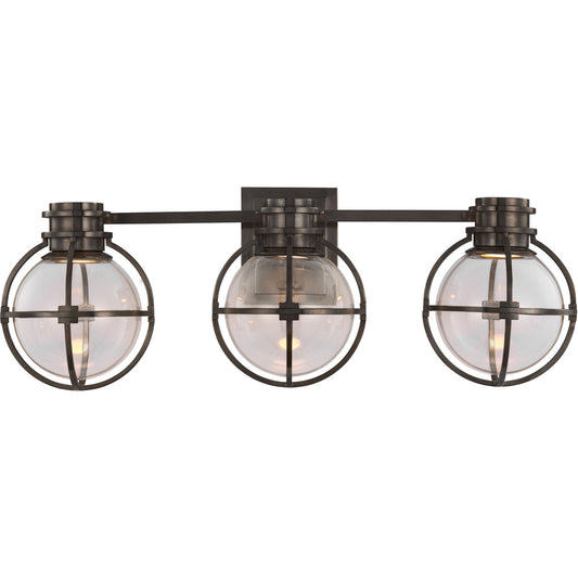 Chapman & Myers Gracie - Triple Sconce Wall Light