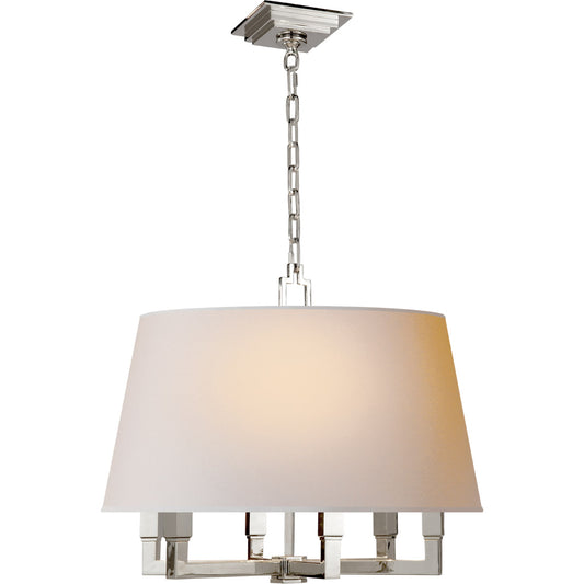E. F. Chapman Square Tube 6 - Hanging Shade Ceiling Light