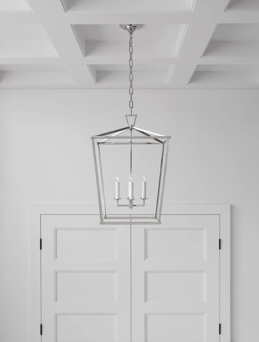 E. F. Chapman Darlana 4 Light - Foyer Lantern Ceiling Light